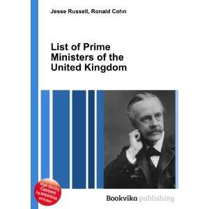  List of Prime Ministers of the United Kingdom: Ronald Cohn 