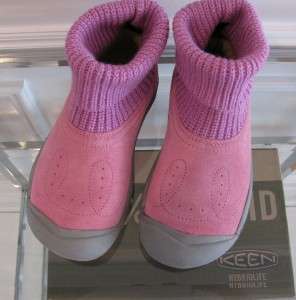 NIB KEEN Shay Boots (Youth) Girls Sz 3 PINK Retails $55  