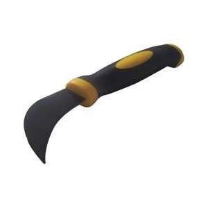 Westward 13A544 Linoleum Knife, Curved, Soft Grip, 8 In:  