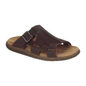 Dockers Mens Kelso Brown leather sandals sizes; 8, 9, 10, 12 NEW 