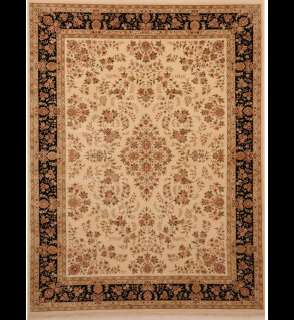 Lage area Handmade Chinese rug Wool & Silk 9 x 12  