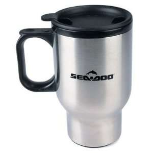  Sea Doo Stainless Steel Travel Coffee Mug SeaDoo: Sports 