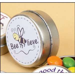  Bee lieve Keepsake Tin Canister Holder: Toys & Games