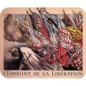   French Military LEmprunt De La Liberation MOUSE PAD