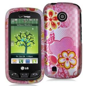 LG VN270 / COSMOS TOUCH Branded PREMIUM PROTECTOR CASE   PINK FAIRY 