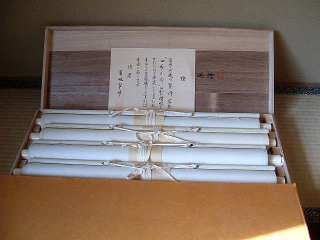 Japanese SAKURA SUIHO 4 Seasons Painting Scroll 4pc Set  