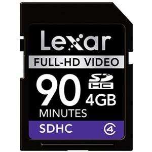 Lexar Media, 4GB SDHC Video Memory Ca (Catalog Category: Flash Memory 
