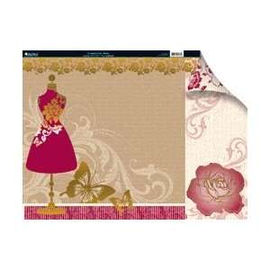 Kanban Crafts Shabby Chic Double Sided Plus Cardstock 12X12 Couture 