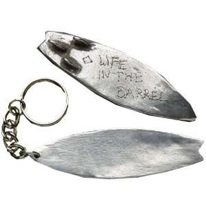   Hensick   Life in the Barrel Surfboard Key Chain: Home & Kitchen