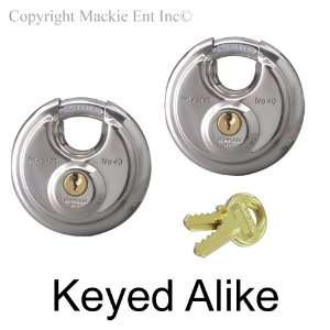   : Master Stainless Lock Keyed Alike Trailer Locks 40KA 2: Automotive