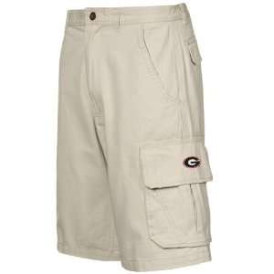  Georgia Bulldogs Khaki Cargo Shorts