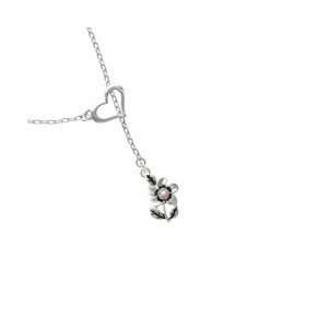   AB Swarovski Crystal   Two Sided Silver Plated Heart Laria Jewelry
