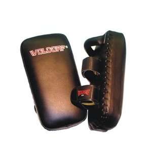  Thai Kick Pads in Leather Black