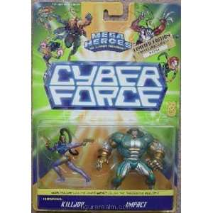  Killjoy / Impact from Cyber Force Action Figure Toys 