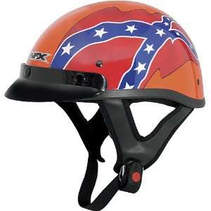  AFX Rebel Adult FX 70 Harley Motorcycle Helmet   Orange 