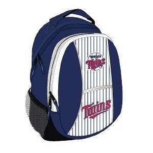 Minnesota Twins MLB Backpack with Team Logo: Sports 