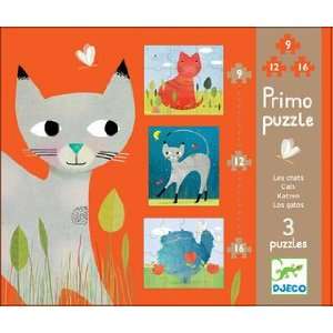  Cats   3 Puzzles for Kids Toys & Games