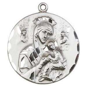  Our Lady of Perpetual Help Sterling Medal Jewelry