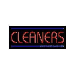  Cleaners Outdoor Neon Sign 13 x 32