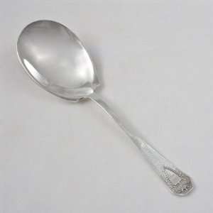  Heraldic by 1847 Rogers, Silverplate Berry Spoon Kitchen 