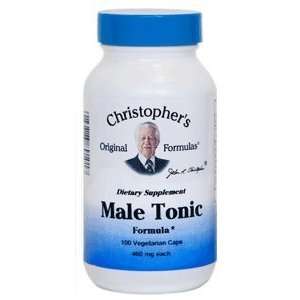 Male Tonic Formula, Mens Supplement, 100 Capsules   Dr. Christophers 