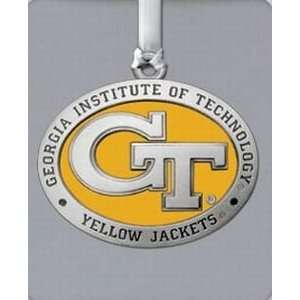  Georgia Tech Yellow Jackets Logo Ornament Sports 