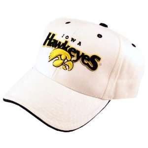  Iowa Hawkeyes White Fleet Hat