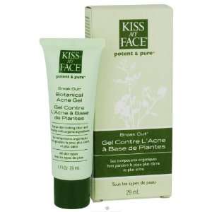  Kiss My Face   Organic Botanical Acne Break out Gel, 1 oz 