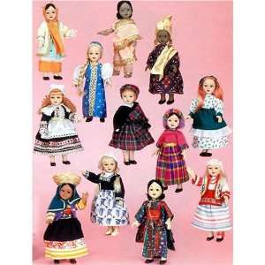  Children of All Nations Porcelain Doll Toys & Games