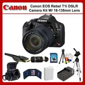  Canon EOS Rebel T1i Digital SLR Camera Kit with 18 135mm 