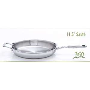   Saute & Frying Pan Made in America by 360 Cookware: Kitchen & Dining