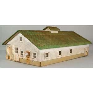   Corn Crib/Chicken Coop Laser Cut Architectural Card Kit Toys & Games