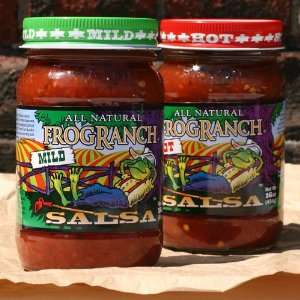 Frog Ranch Salsa   Hot (12 ounce)  Grocery & Gourmet Food