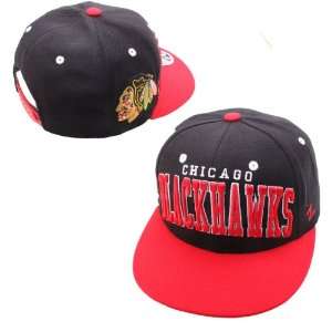  Zephyr Chicago Blackhawks Super Star Snapback Adjustable Hat 