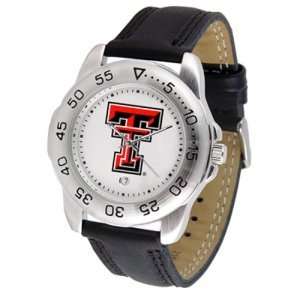  Texas Tech Red Raiders NCAA Sport Mens Watch (Leather 