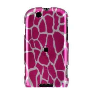 Pink Maze Design Hard Accessory Faceplate Case Cover for Motorola Cliq 