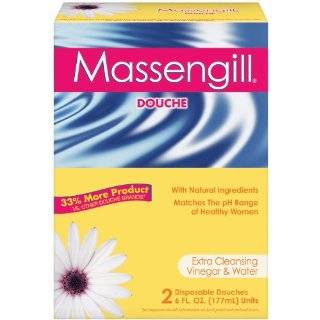 Massengill Extra Cleaning Disposable Douche, Vinegar and Water, 6 