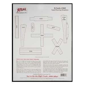  Atlas 360 N Scale Track Planning Template Toys & Games