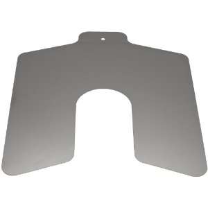 Stainless Steel Slotted Shim, 0.004 x 8 x 8 (Pack of 5):  