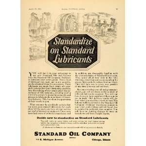  1924 Ad Standard Oil Lubricants Grease Indiana Machines 