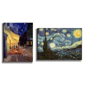   Van Gogh 2 pc Premium Quality Poster Set 