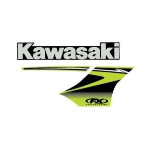  09 12 KAWASAKI KX250F: FACTORY EFFEX OEM GRAPHICS 10 KAWASAKI 