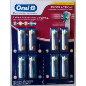  Oral b Floss Action 8 Replacement Brush Heads: Everything 