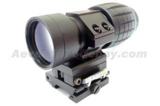 3X Magnifier w/30mm FTS Flip to Side Mount for Aimpoint EOTech  