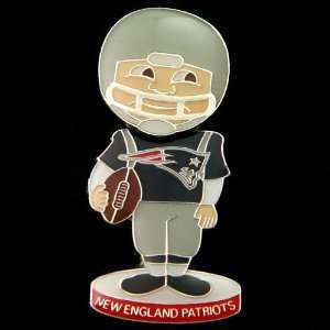  NFL New England Patriots Bobblehead Football Player Pin 