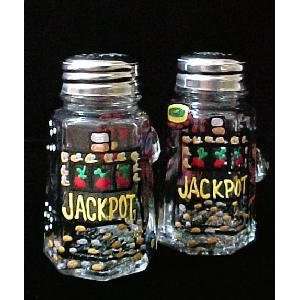  Casino Magic Slots Design   Salt & Pepper Shakers, 2.5 oz 