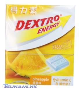 Dextro Energy Pineapple Dextrose Candy + Vitamin C  