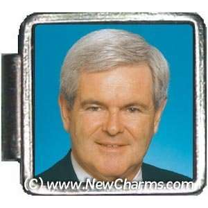  Newt Gingrich Italian Charm Bracelet Jewelry Link A10309 