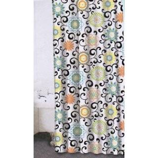 Waverly Pom Pon Play Confetti, Waverly Fabric Shower Curtain