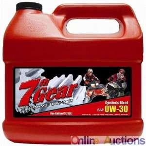   0w30 Synthetic Blend Motor Oil   1 Full Case = 4 Gallons: Automotive
